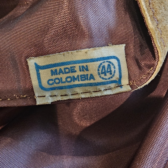 Vintage Zaragovia Brown Genuine Suede Leather Jacket / Blazer - Picture 5 of 17